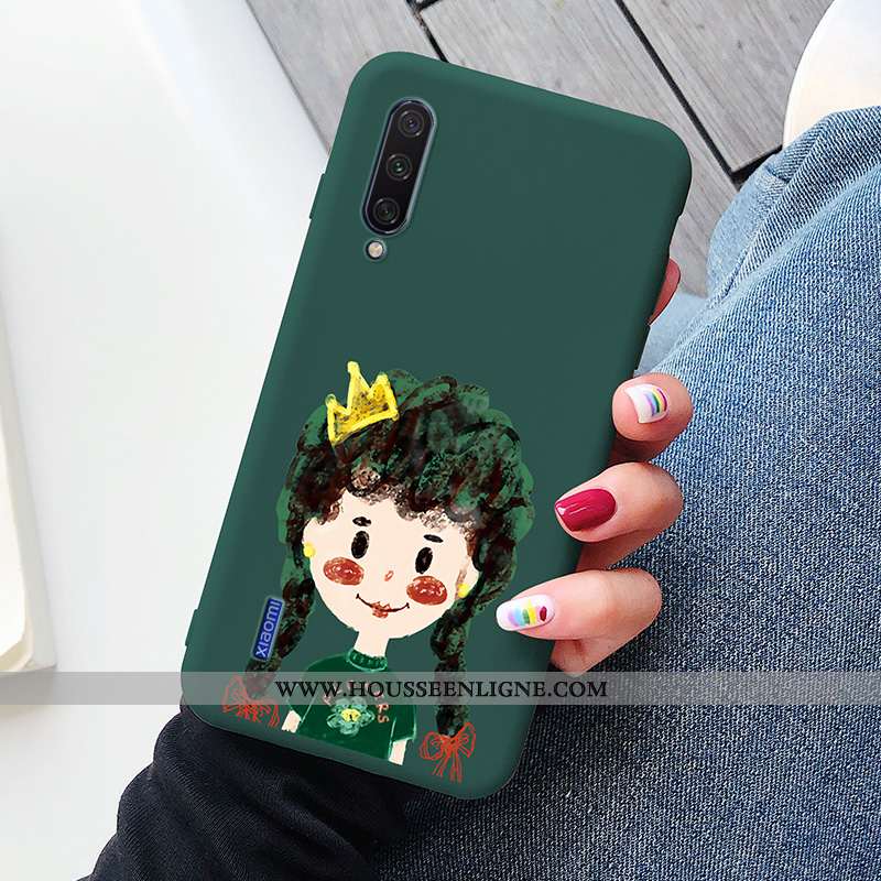 Housse Xiaomi Mi A3 Silicone Protection Tout Compris Simple Charmant Tendance Téléphone Portable Arm