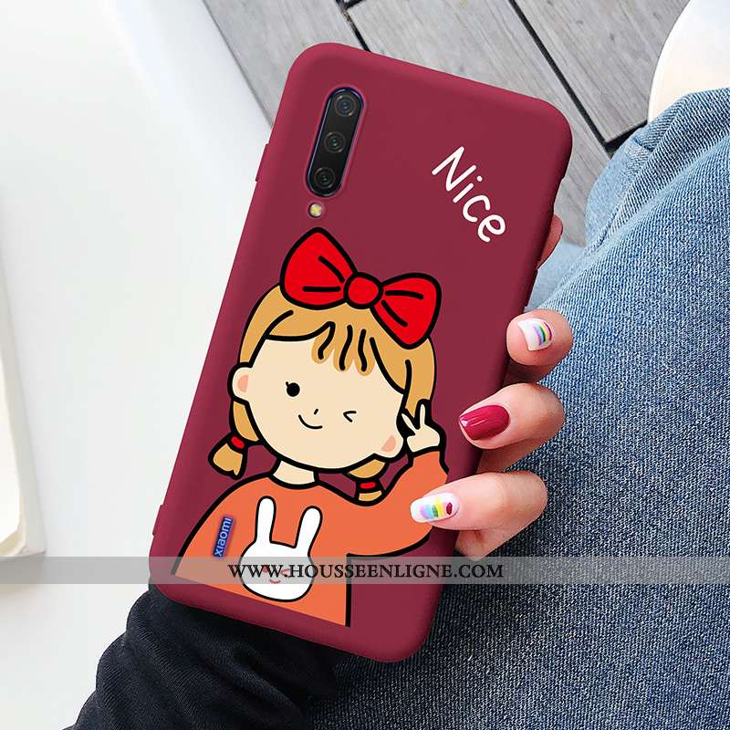 Housse Xiaomi Mi A3 Silicone Protection Tout Compris Simple Charmant Tendance Téléphone Portable Arm
