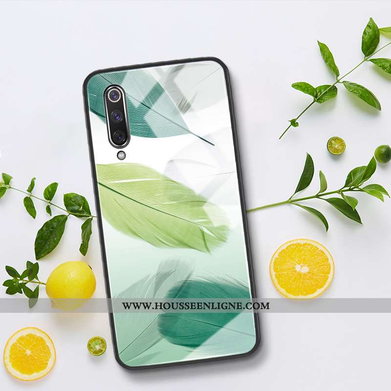Housse Xiaomi Mi A3 Tendance Incassable Modèle Personnalisé Petit Frais Coque Verte