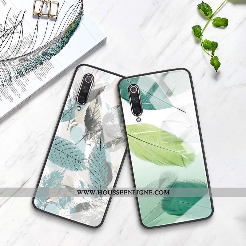 Housse Xiaomi Mi A3 Tendance Incassable Modèle Personnalisé Petit Frais Coque Verte