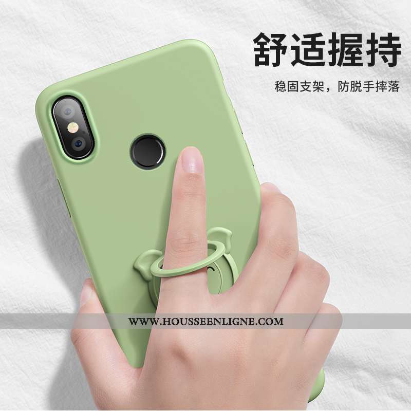 Housse Xiaomi Mi Max 3 Charmant Tendance Étui Amoureux Légères Créatif Personnalité Verte