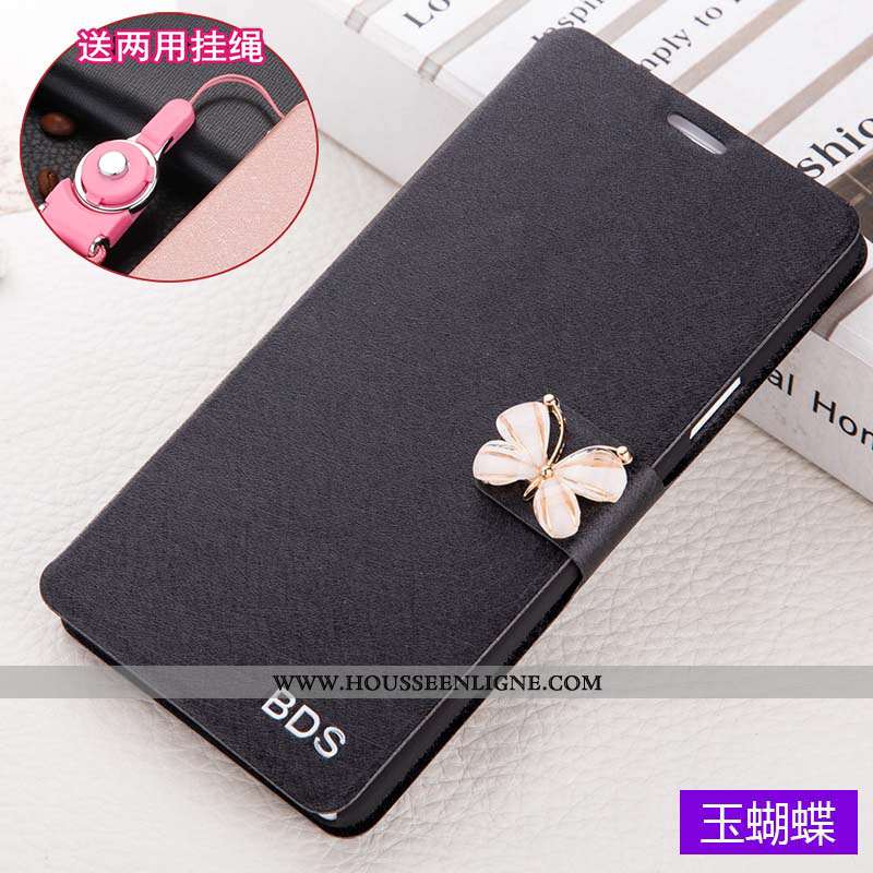 Housse Xiaomi Mi Max 3 Cuir Protection Rouge Étui Téléphone Portable Tout Compris Incassable Rose