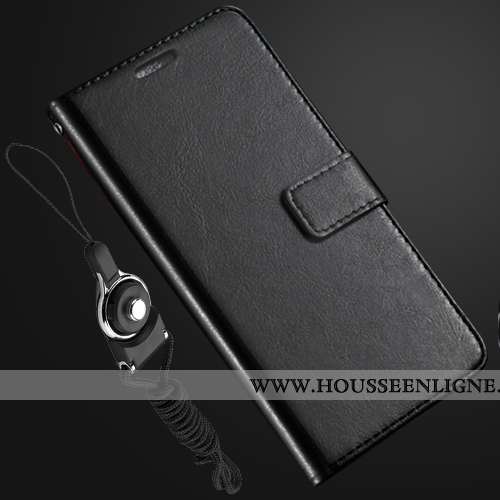 Housse Xiaomi Mi Max 3 Cuir Protection Étui Téléphone Portable Incassable Petit Clamshell Marron