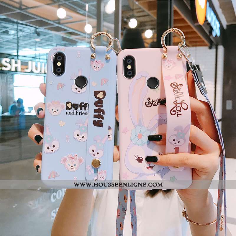 Housse Xiaomi Mi Max 3 Fluide Doux Silicone Protection Téléphone Portable Charmant Créatif Petit Ble