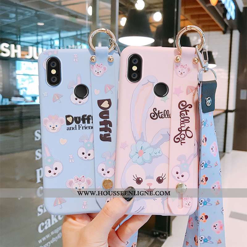 Housse Xiaomi Mi Max 3 Fluide Doux Silicone Protection Téléphone Portable Charmant Créatif Petit Ble