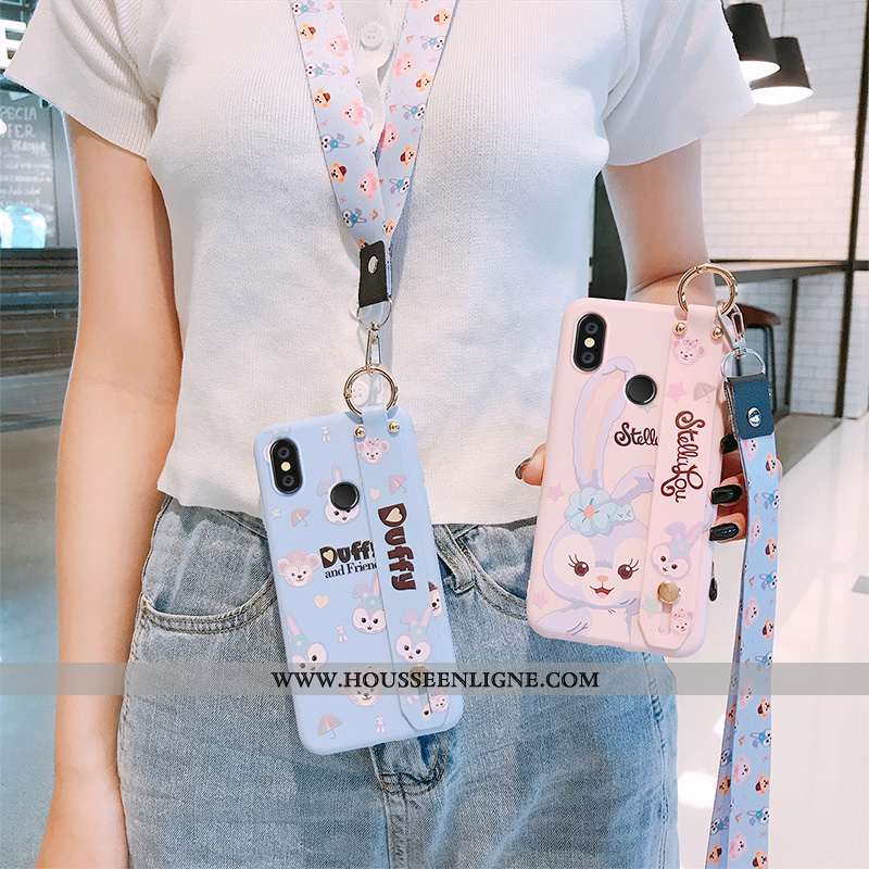 Housse Xiaomi Mi Max 3 Fluide Doux Silicone Protection Téléphone Portable Charmant Créatif Petit Ble
