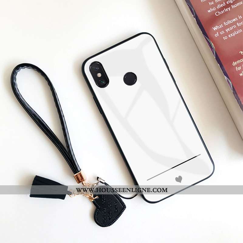 Housse Xiaomi Mi Max 3 Personnalité Créatif Coque Étui Silicone Amour Tout Compris Noir