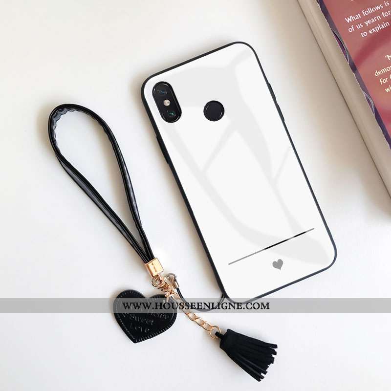 Housse Xiaomi Mi Max 3 Personnalité Créatif Coque Étui Silicone Amour Tout Compris Noir