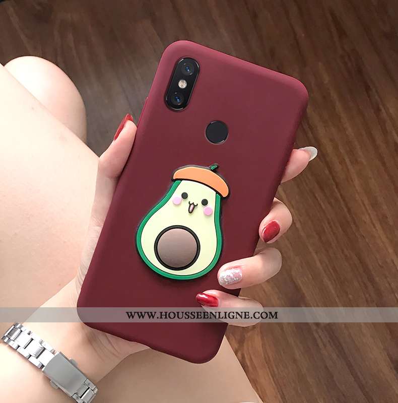 Housse Xiaomi Mi Max 3 Personnalité Créatif Vent Charmant Coque Dimensionnel Tendance Jaune