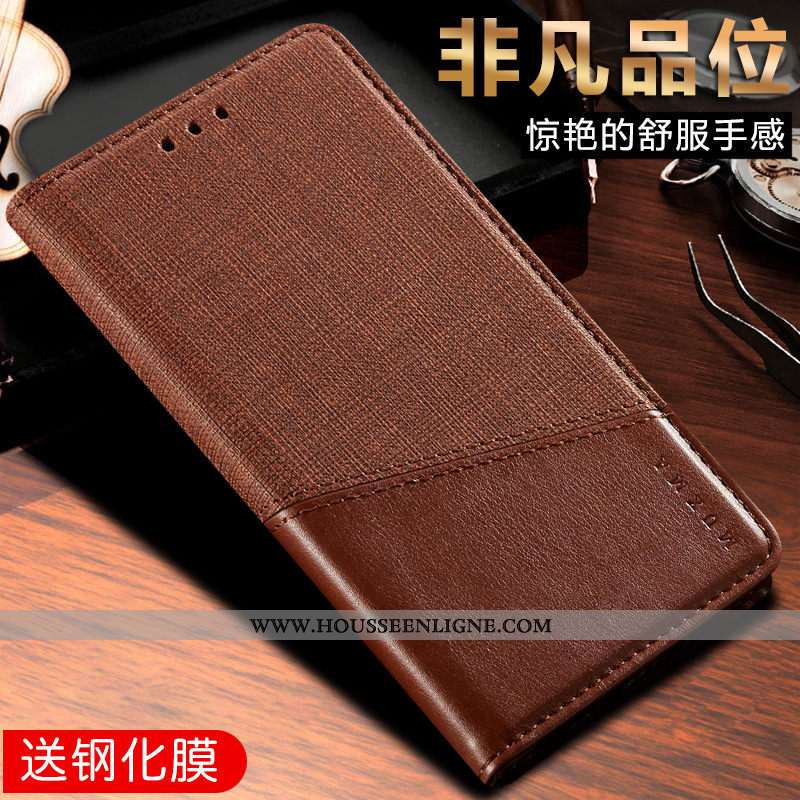 Housse Xiaomi Mi Max 3 Protection Cuir Téléphone Portable Coque Petit Étui Noir