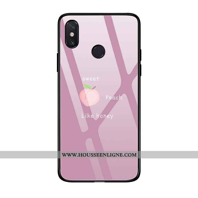 Housse Xiaomi Mi Max 3 Protection Verre Incassable Téléphone Portable Difficile Tendance Frais Verte