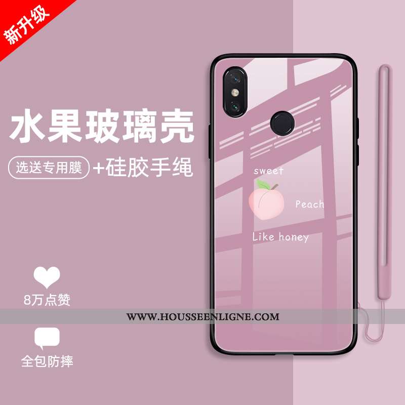 Housse Xiaomi Mi Max 3 Protection Verre Incassable Téléphone Portable Difficile Tendance Frais Verte