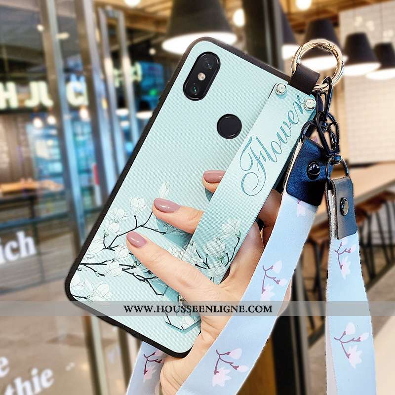 Housse Xiaomi Mi Max 3 Silicone Protection Petit Nouveau Coque Étui Bleu