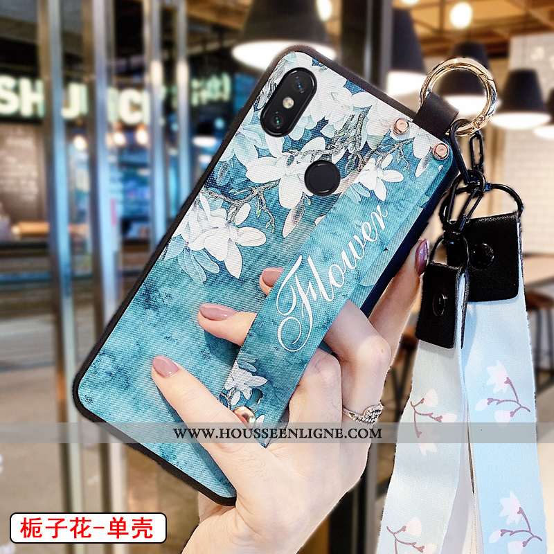 Housse Xiaomi Mi Max 3 Silicone Protection Petit Nouveau Coque Étui Bleu
