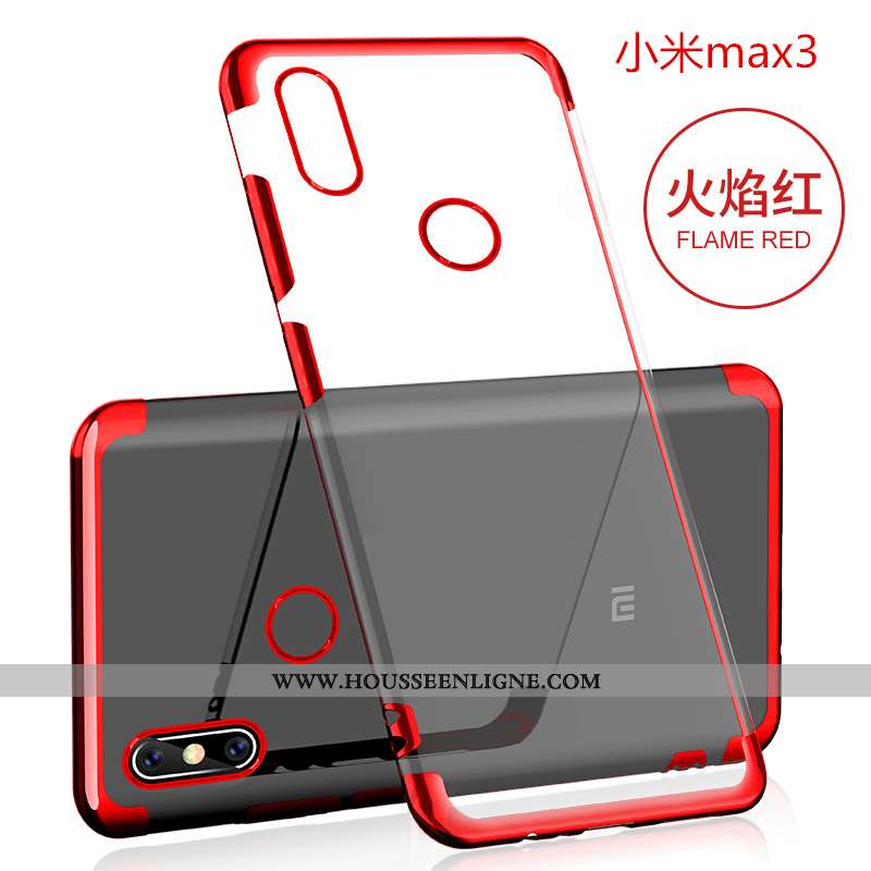 Housse Xiaomi Mi Max 3 Ultra Tendance Légère Créatif Téléphone Portable Fluide Doux Protection Rose