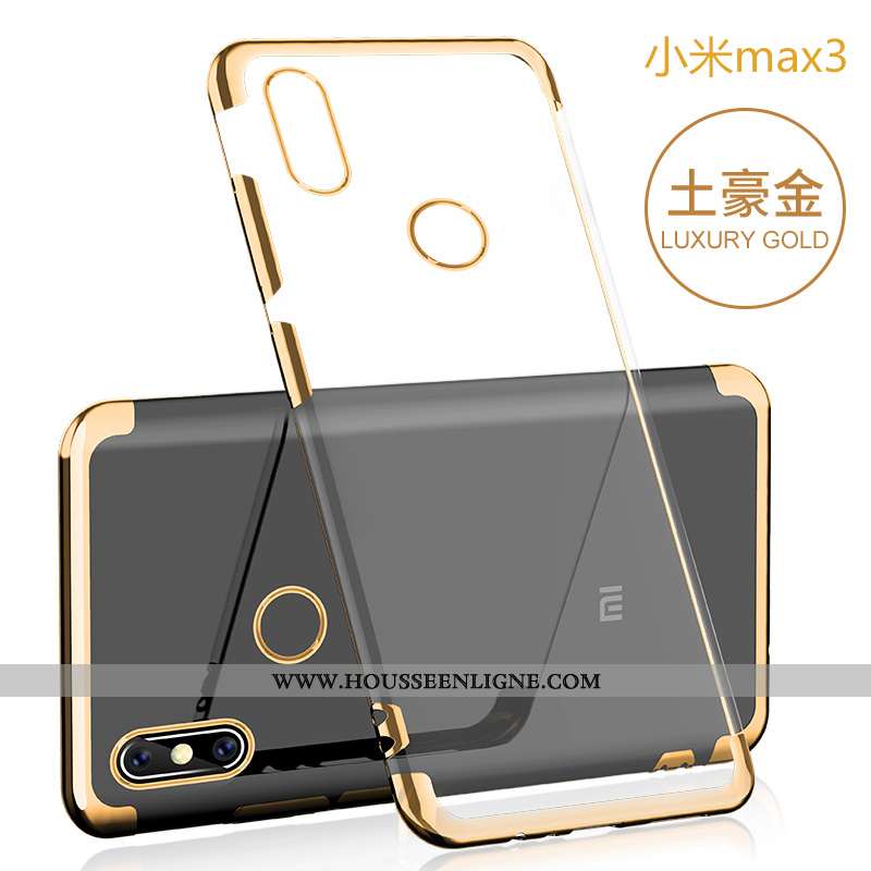 Housse Xiaomi Mi Max 3 Ultra Tendance Légère Créatif Téléphone Portable Fluide Doux Protection Rose