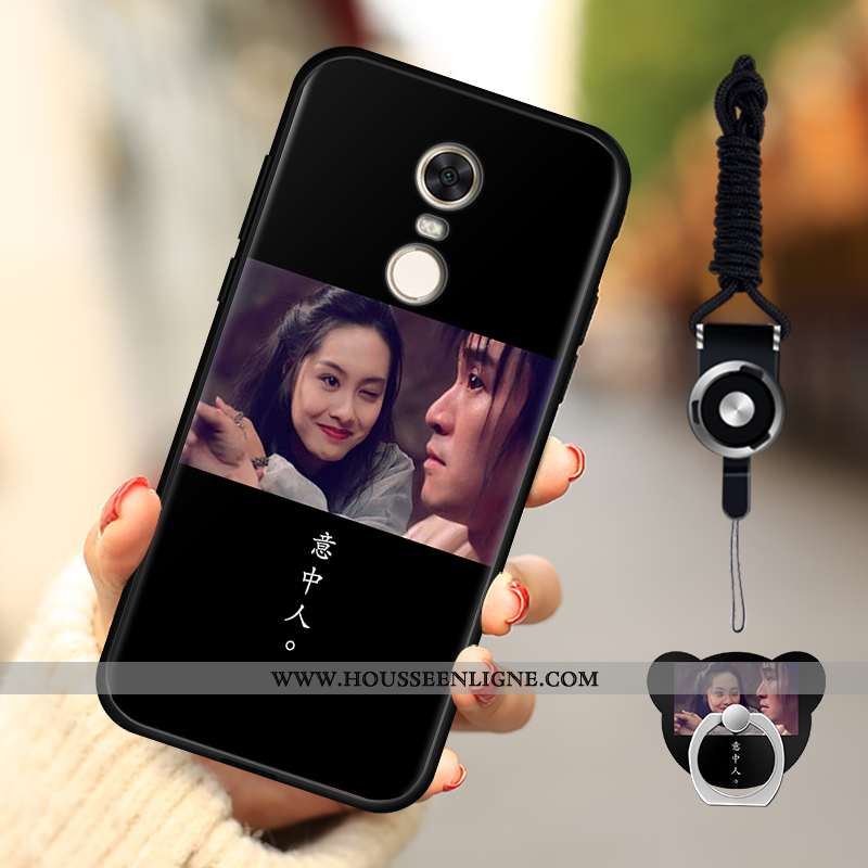 Housse Xiaomi Mi Mix 2 Délavé En Daim Charmant Fluide Doux Simple Protection Noir Pu