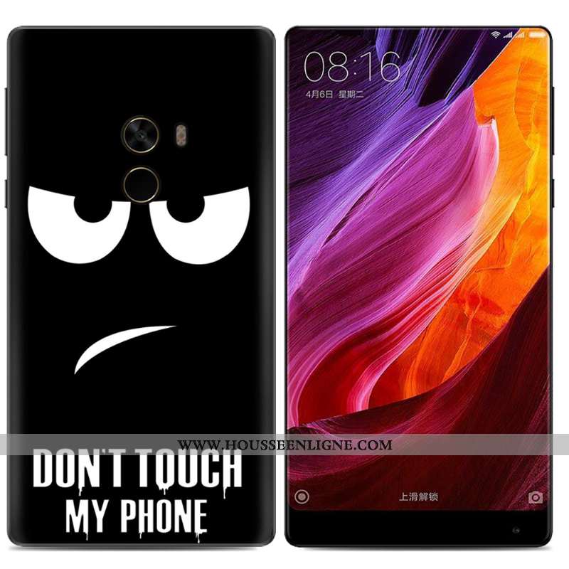 Housse Xiaomi Mi Mix 2 Fluide Doux Créatif Tendance Étui Petit Téléphone Portable Peinture À L'huile