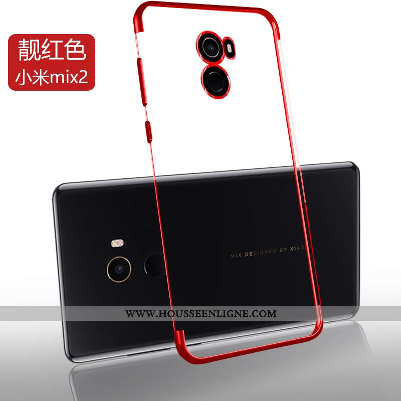 Housse Xiaomi Mi Mix 2 Légère Fluide Doux Tendance Silicone Nouveau Protection Ultra Doré
