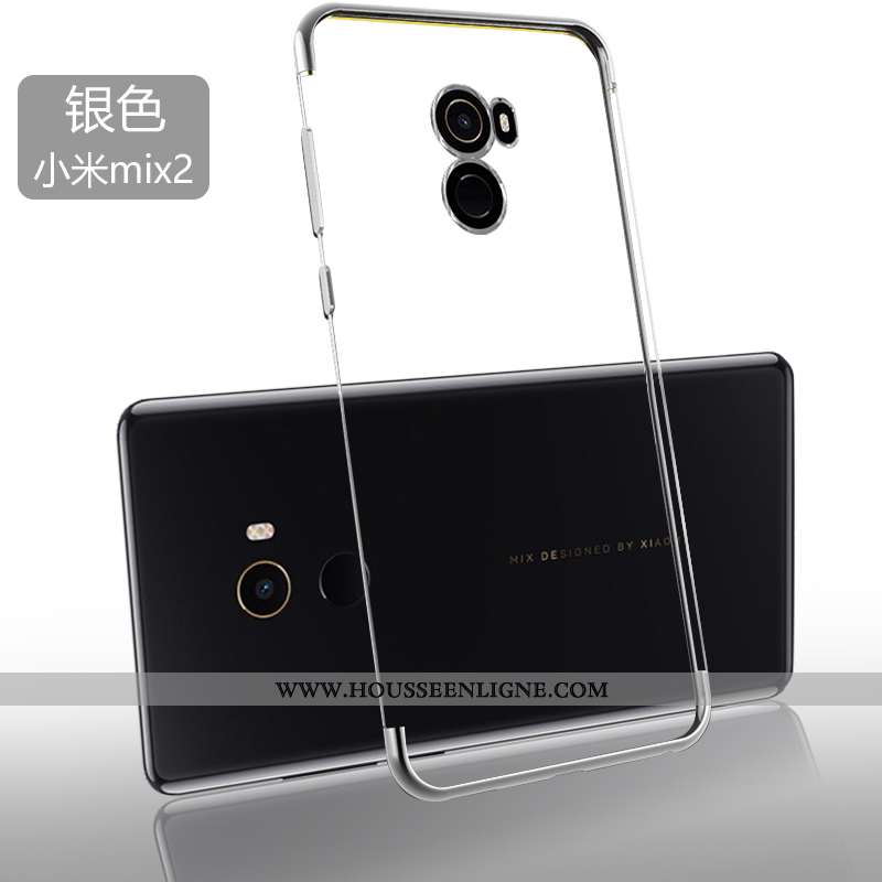 Housse Xiaomi Mi Mix 2 Légère Fluide Doux Tendance Silicone Nouveau Protection Ultra Doré