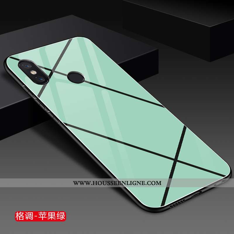 Housse Xiaomi Mi Mix 2s Créatif Tendance Rouge Net Rouge Mode Petit Incassable