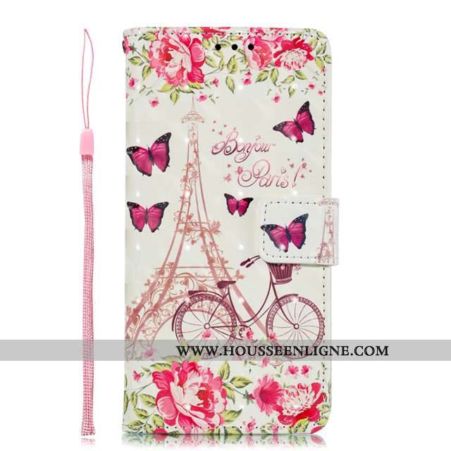 Housse Xiaomi Mi Mix 2s Cuir Dessin Animé Bleu Incassable Téléphone Portable Petit Coque