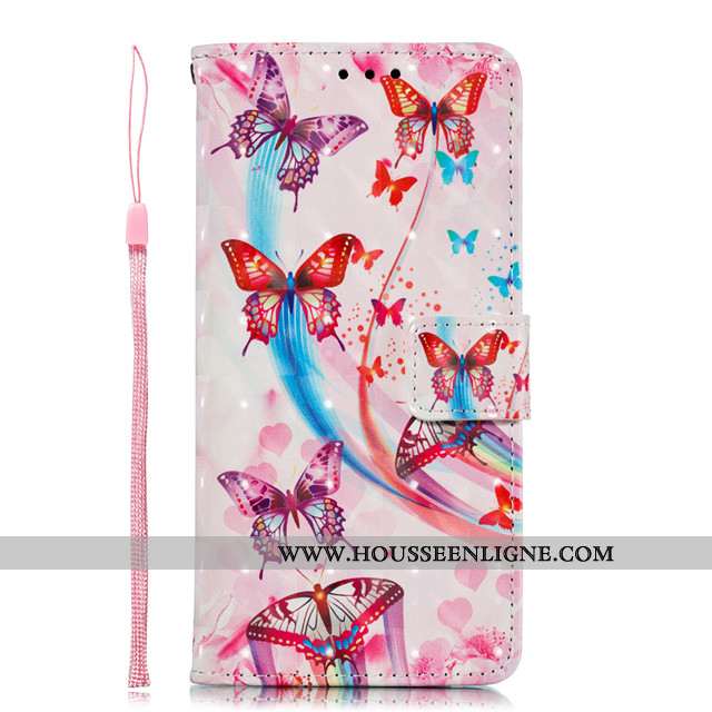 Housse Xiaomi Mi Mix 2s Cuir Dessin Animé Bleu Incassable Téléphone Portable Petit Coque
