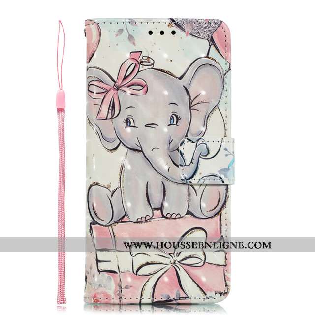 Housse Xiaomi Mi Mix 2s Cuir Dessin Animé Bleu Incassable Téléphone Portable Petit Coque