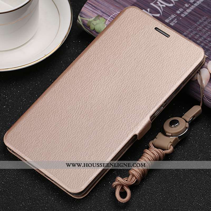 Housse Xiaomi Mi Mix 2s Cuir Fluide Doux Nouveau Or Tout Compris Téléphone Portable Protection Doré