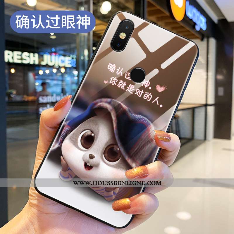 Housse Xiaomi Mi Mix 2s Légère Fluide Doux Difficile Silicone Net Rouge Protection Nouveau Bleu
