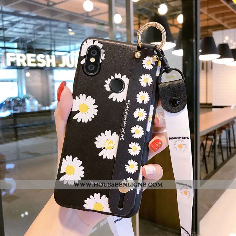 Housse Xiaomi Mi Mix 2s Personnalité Créatif Tendance Tout Compris Incassable Net Rouge Petit Noir
