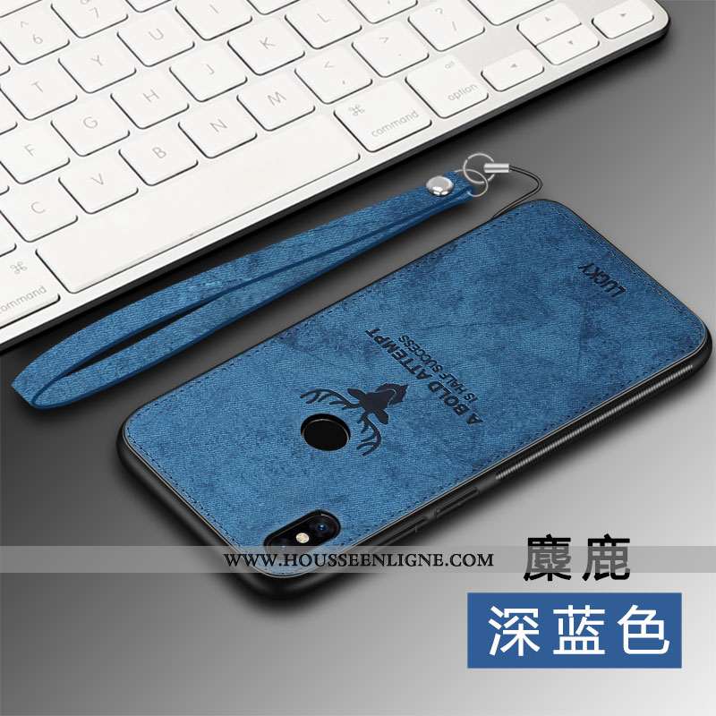 Housse Xiaomi Mi Mix 2s Protection Personnalité Chat Téléphone Portable Tissu Coque Net Rouge
