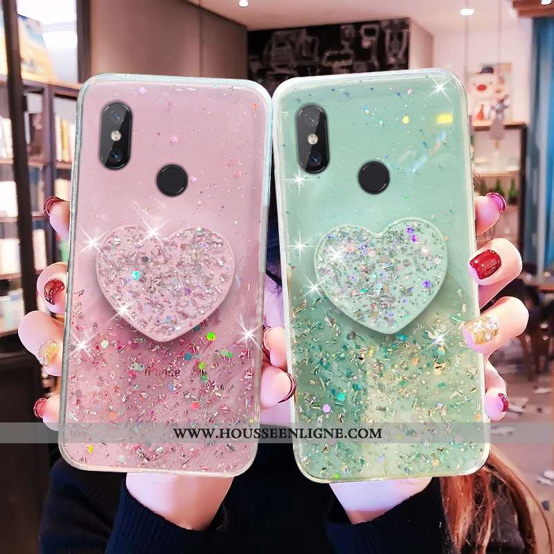 Housse Xiaomi Mi Mix 2s Protection Transparent Fluide Doux Net Rouge Créatif Incassable Dessin Animé
