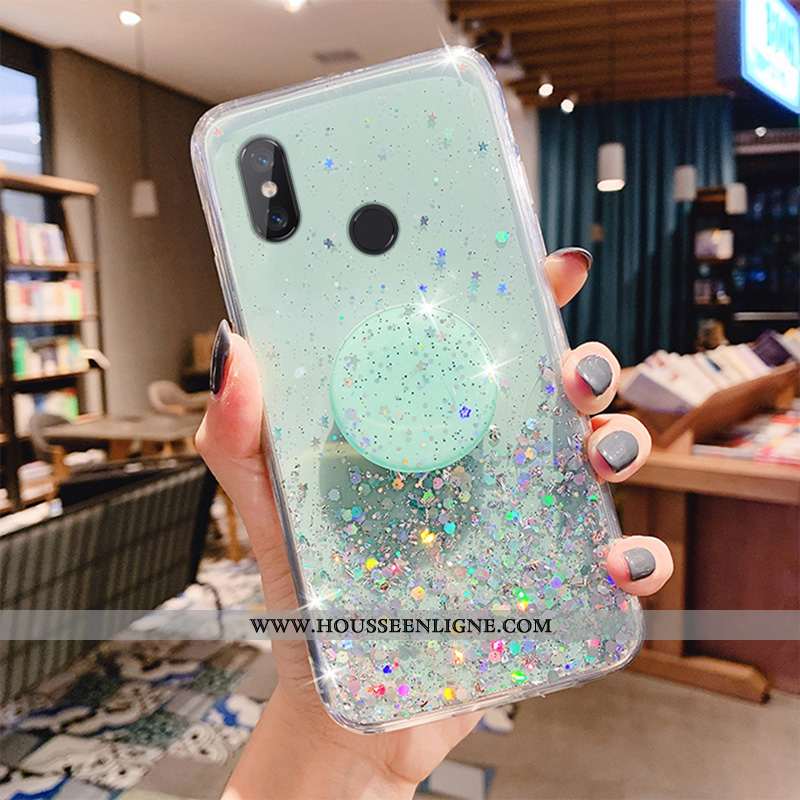 Housse Xiaomi Mi Mix 2s Protection Transparent Fluide Doux Net Rouge Créatif Incassable Dessin Animé