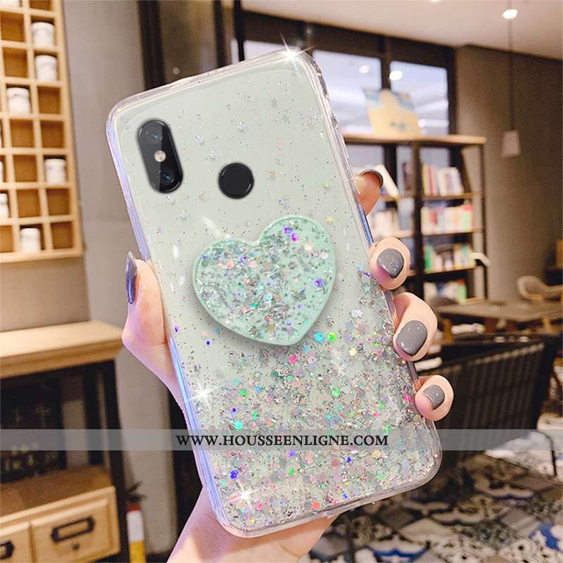 Housse Xiaomi Mi Mix 2s Protection Transparent Fluide Doux Net Rouge Créatif Incassable Dessin Animé