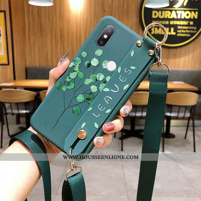 Housse Xiaomi Mi Mix 2s Silicone Protection Ornements Suspendus Blanc Délavé En Daim Support Tout Co