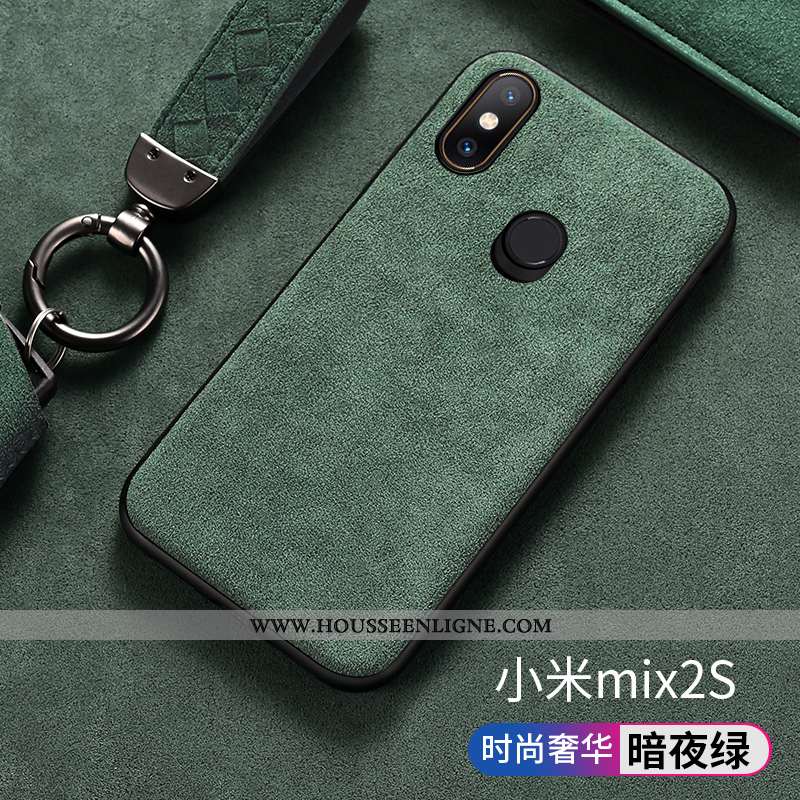 Housse Xiaomi Mi Mix 2s Silicone Protection Tout Compris Étui Europe Orange Daim Fourrure