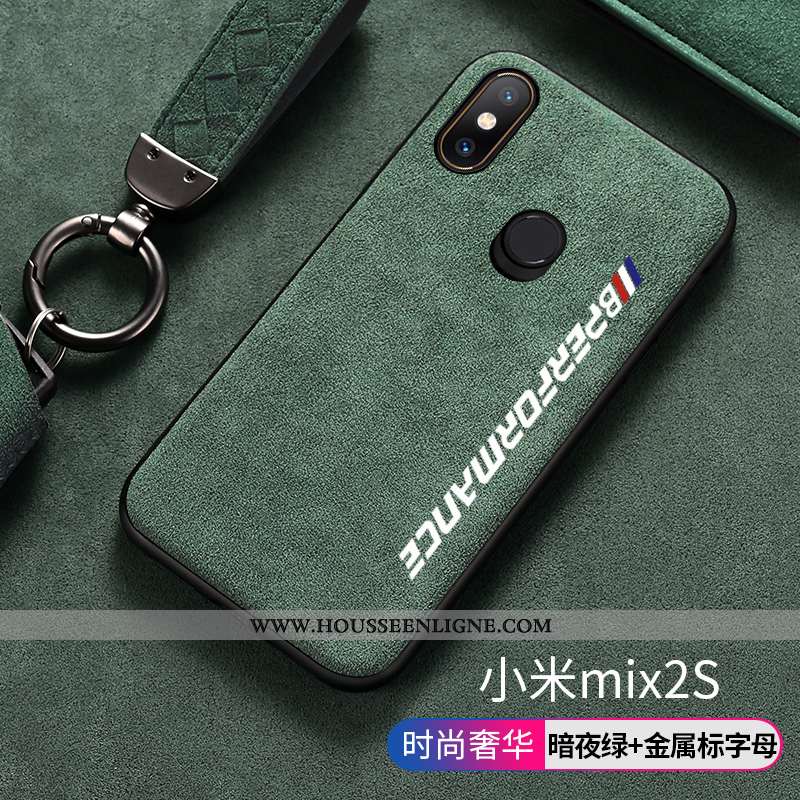 Housse Xiaomi Mi Mix 2s Silicone Protection Tout Compris Étui Europe Orange Daim Fourrure