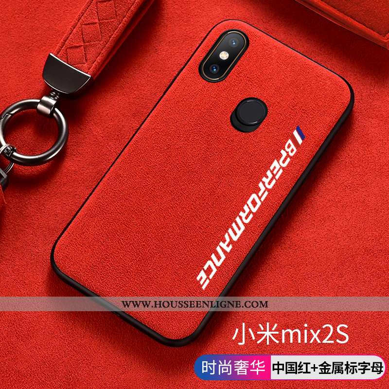 Housse Xiaomi Mi Mix 2s Silicone Protection Tout Compris Étui Europe Orange Daim Fourrure