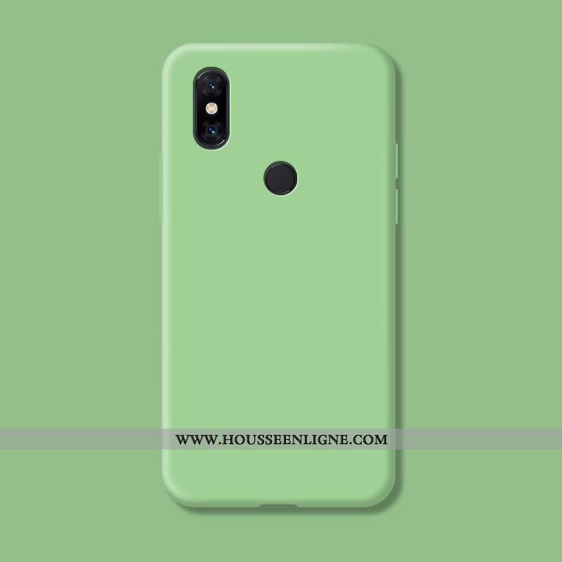 Housse Xiaomi Mi Mix 3 Créatif Tendance Incassable Silicone Nouveau Étui Transparent Rose