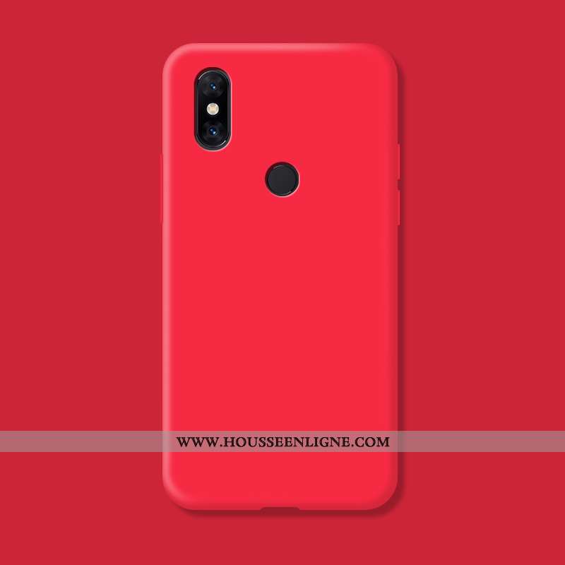 Housse Xiaomi Mi Mix 3 Créatif Tendance Incassable Silicone Nouveau Étui Transparent Rose