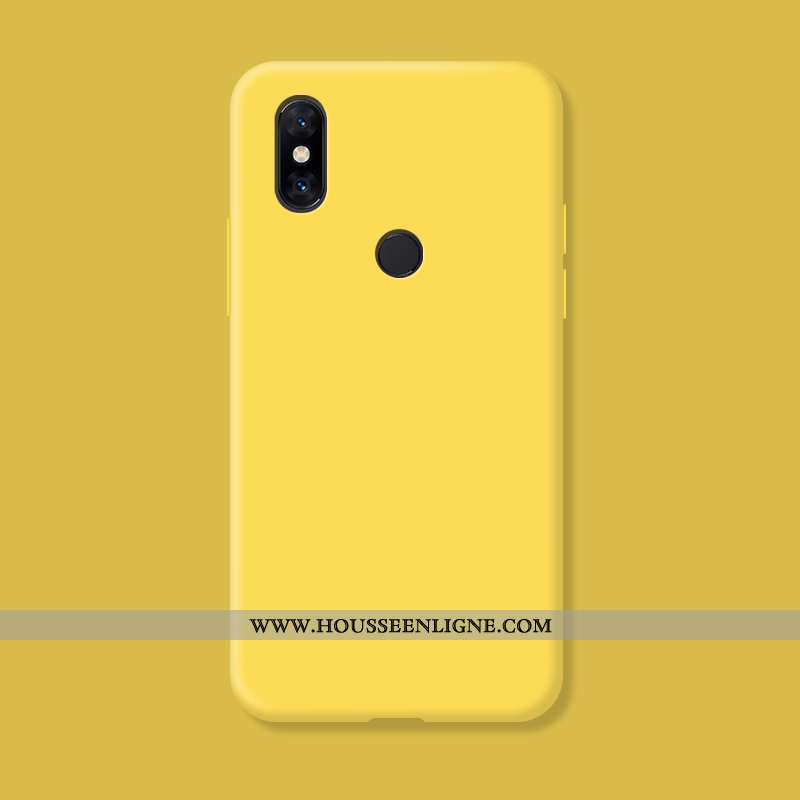 Housse Xiaomi Mi Mix 3 Créatif Tendance Incassable Silicone Nouveau Étui Transparent Rose