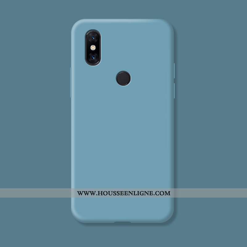 Housse Xiaomi Mi Mix 3 Créatif Tendance Incassable Silicone Nouveau Étui Transparent Rose
