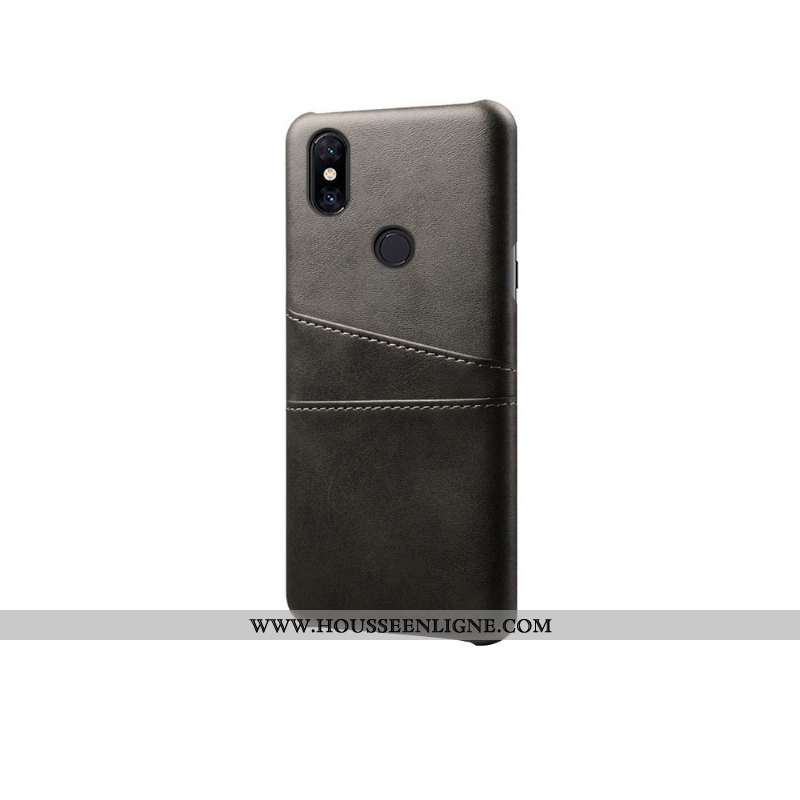Housse Xiaomi Mi Mix 3 Cuir Protection Incassable Téléphone Portable Jaune Qualité Petit