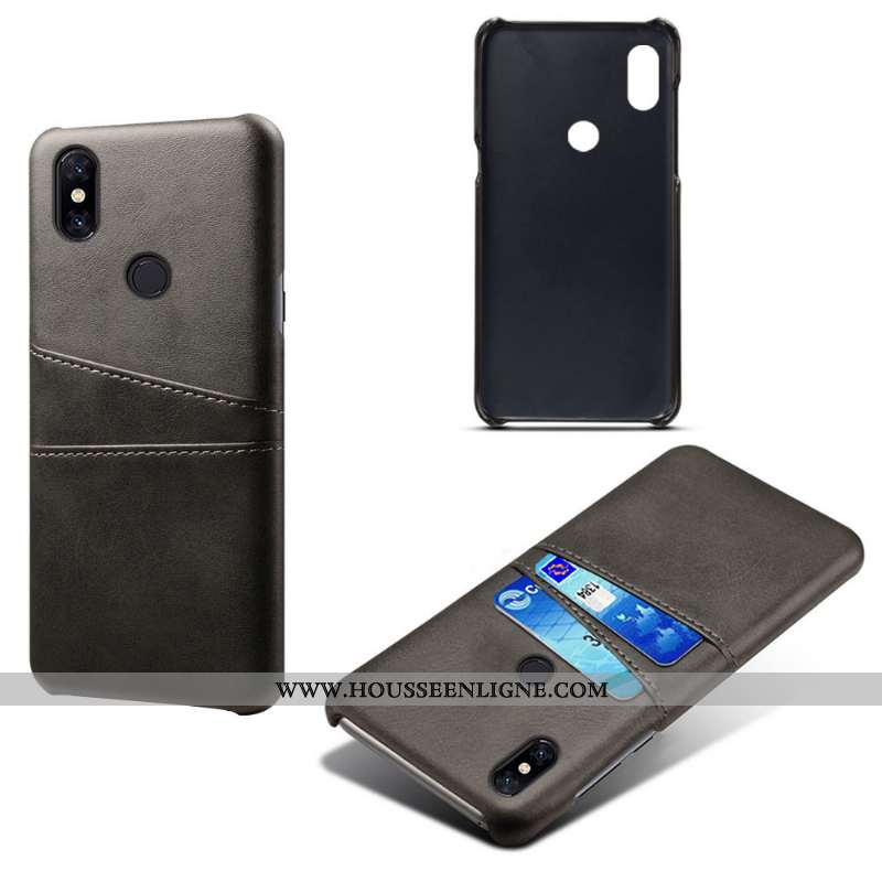 Housse Xiaomi Mi Mix 3 Cuir Protection Incassable Téléphone Portable Jaune Qualité Petit