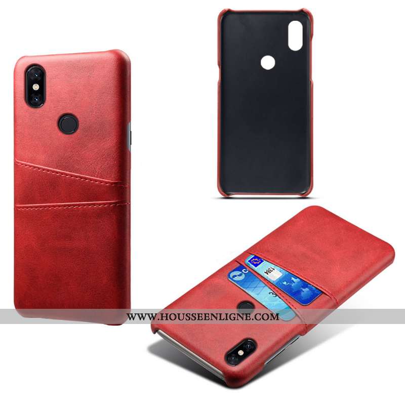 Housse Xiaomi Mi Mix 3 Cuir Protection Incassable Téléphone Portable Jaune Qualité Petit