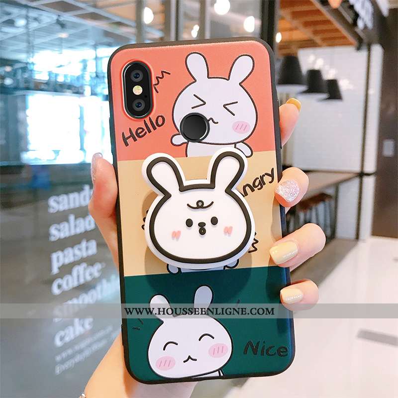 Housse Xiaomi Mi Mix 3 Dessin Animé Charmant Tout Compris Étui Nouveau Net Rouge Personnalité Rose
