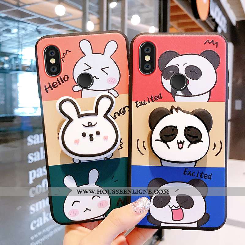 Housse Xiaomi Mi Mix 3 Dessin Animé Charmant Tout Compris Étui Nouveau Net Rouge Personnalité Rose