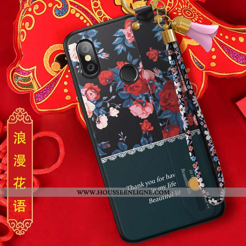 Housse Xiaomi Mi Mix 3 Personnalité Créatif Fluide Doux Tout Compris Téléphone Portable Silicone Rou