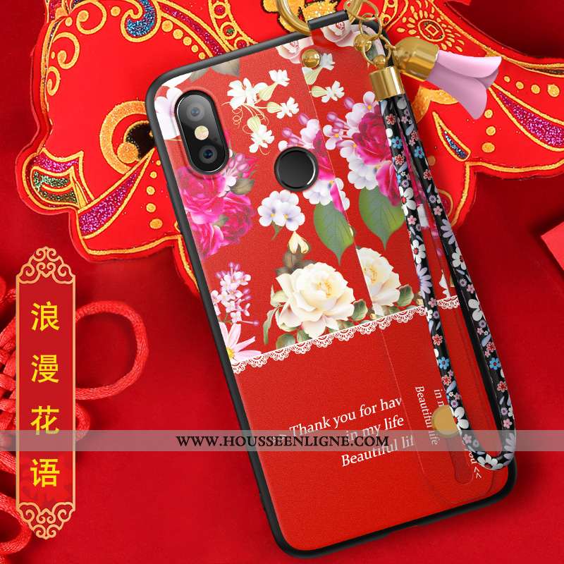 Housse Xiaomi Mi Mix 3 Personnalité Créatif Fluide Doux Tout Compris Téléphone Portable Silicone Rou